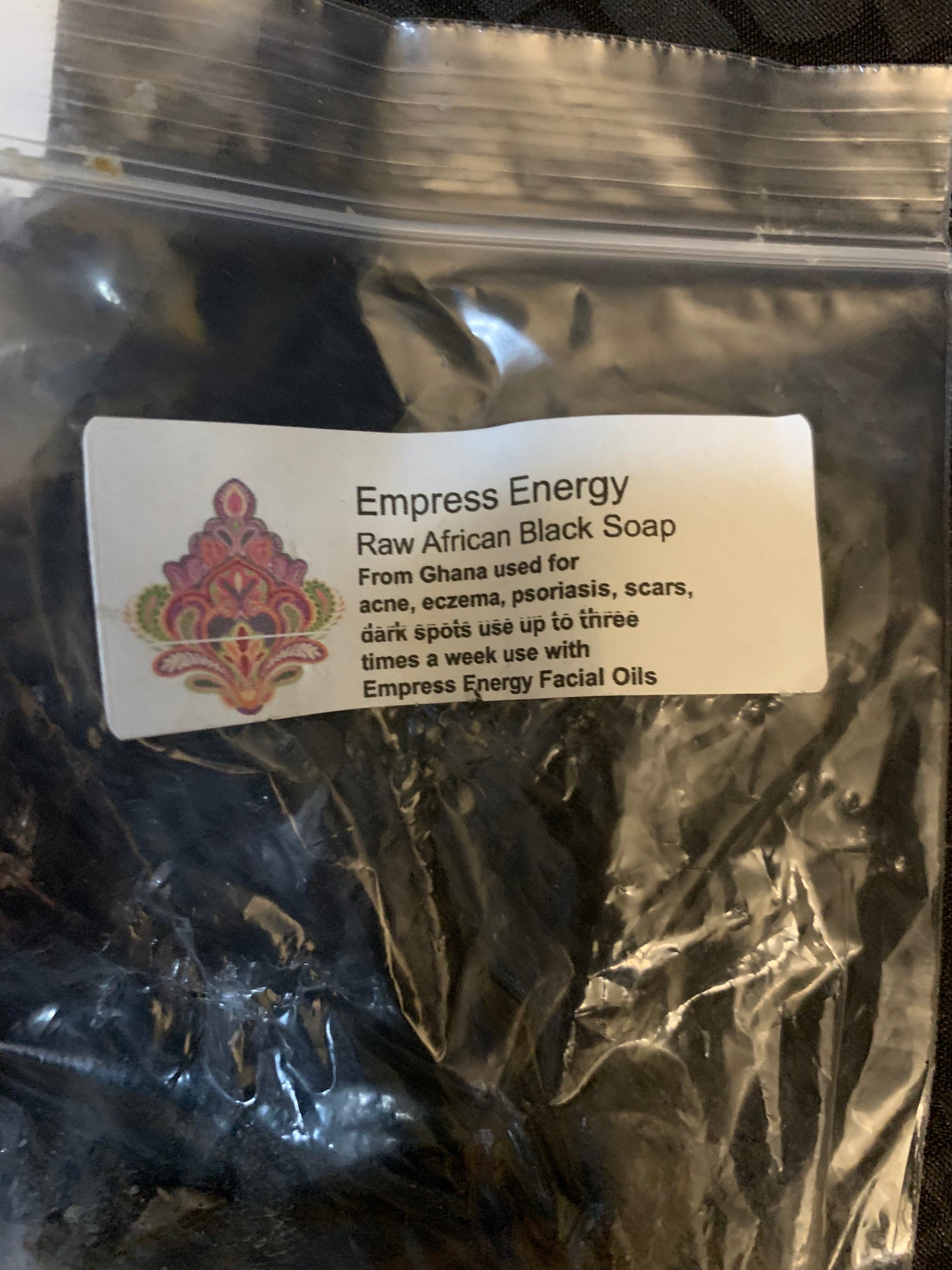 Raw Black Soap Ghana