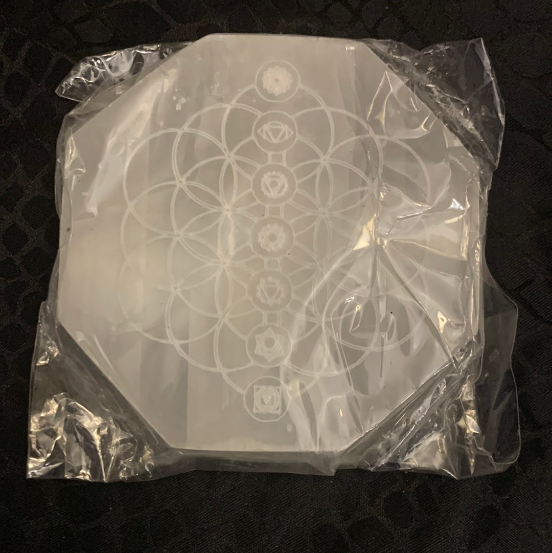 Selenite Charging Plate