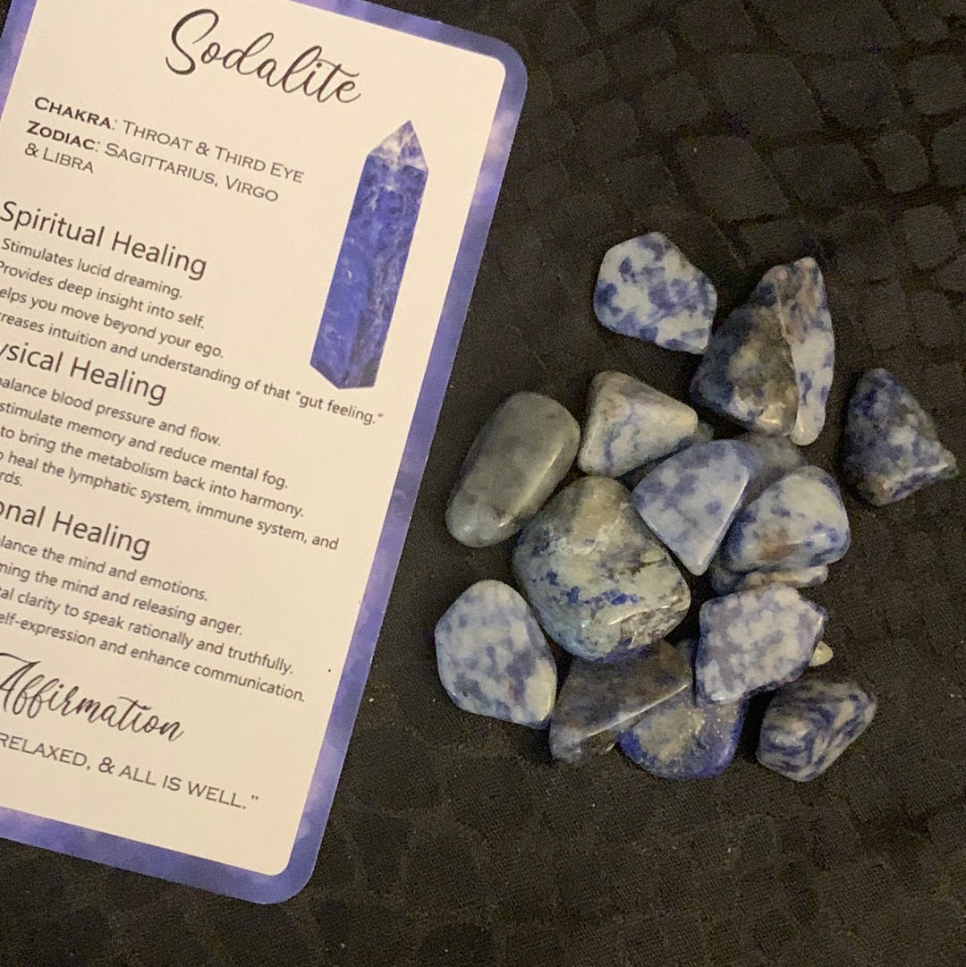 Sodalite Crystal