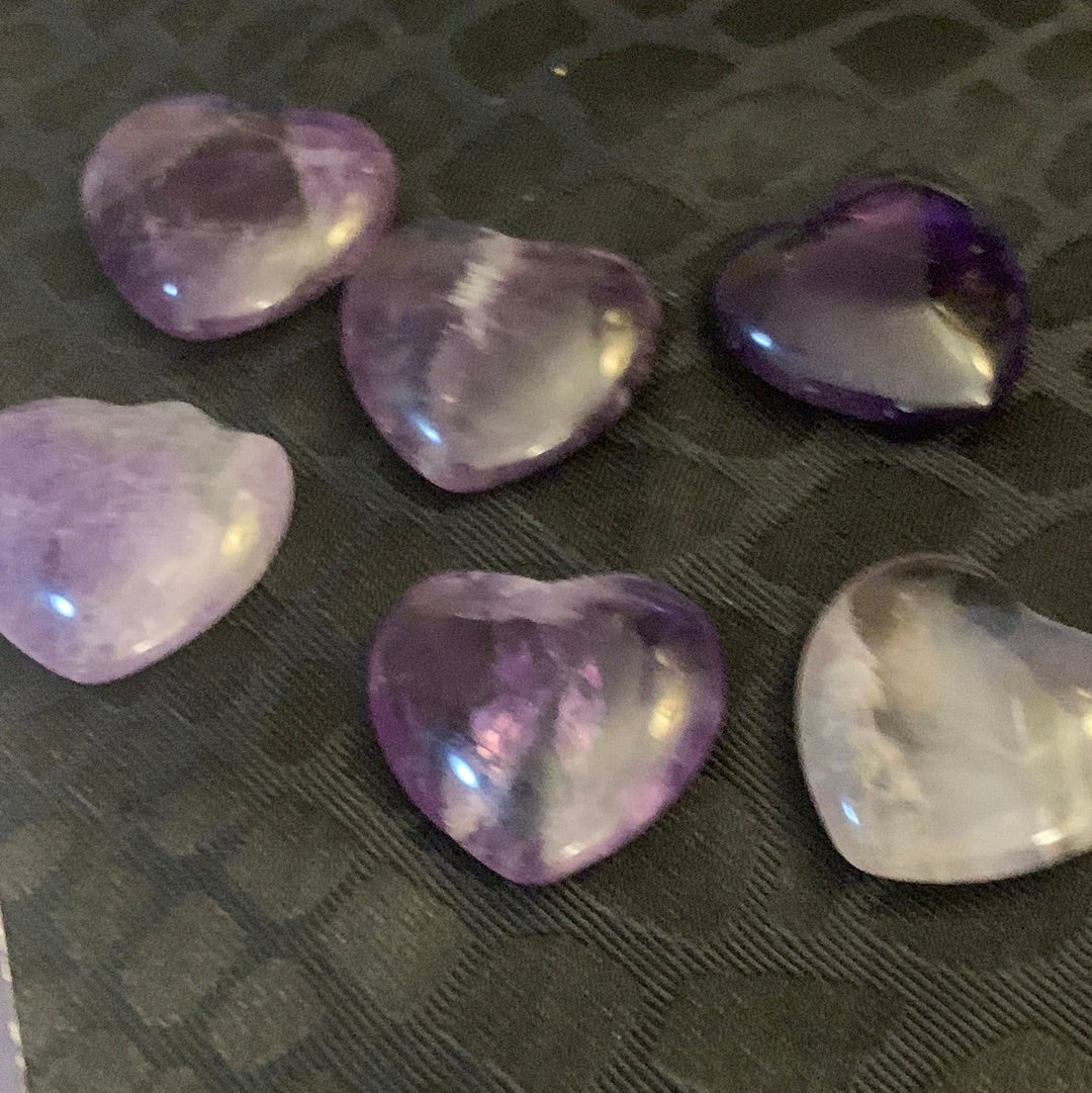 Amethyst Heart Shape