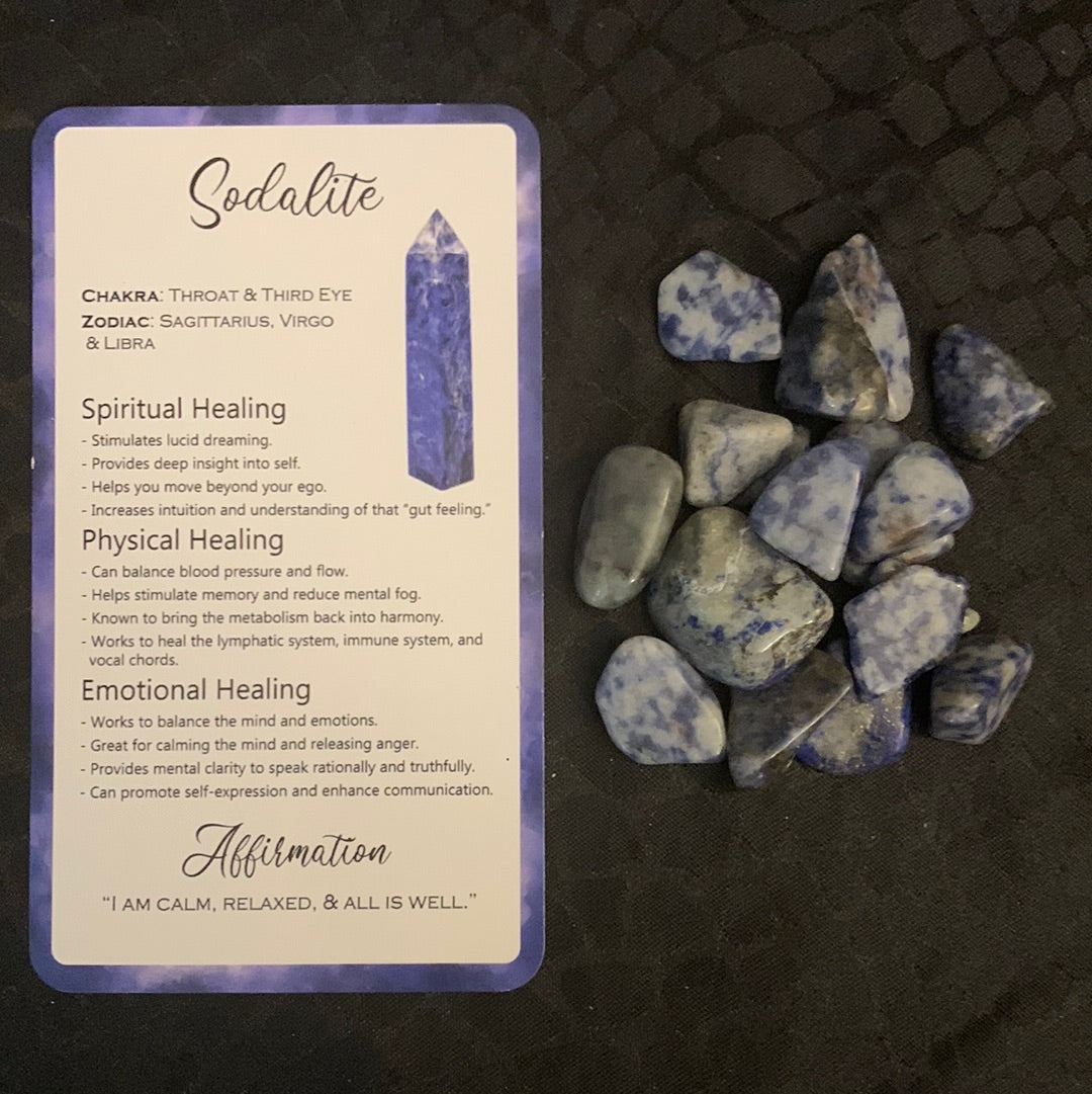 Sodalite Crystal