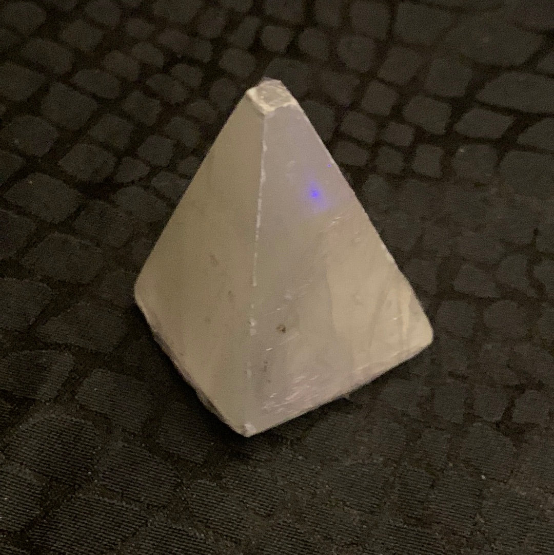 Selenite pyramid