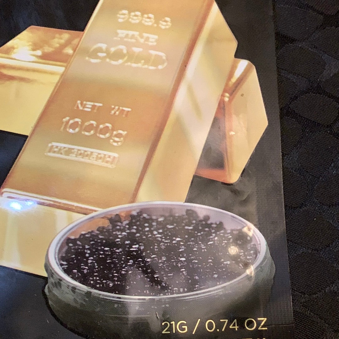 24K Gold And Caviar Face Mask