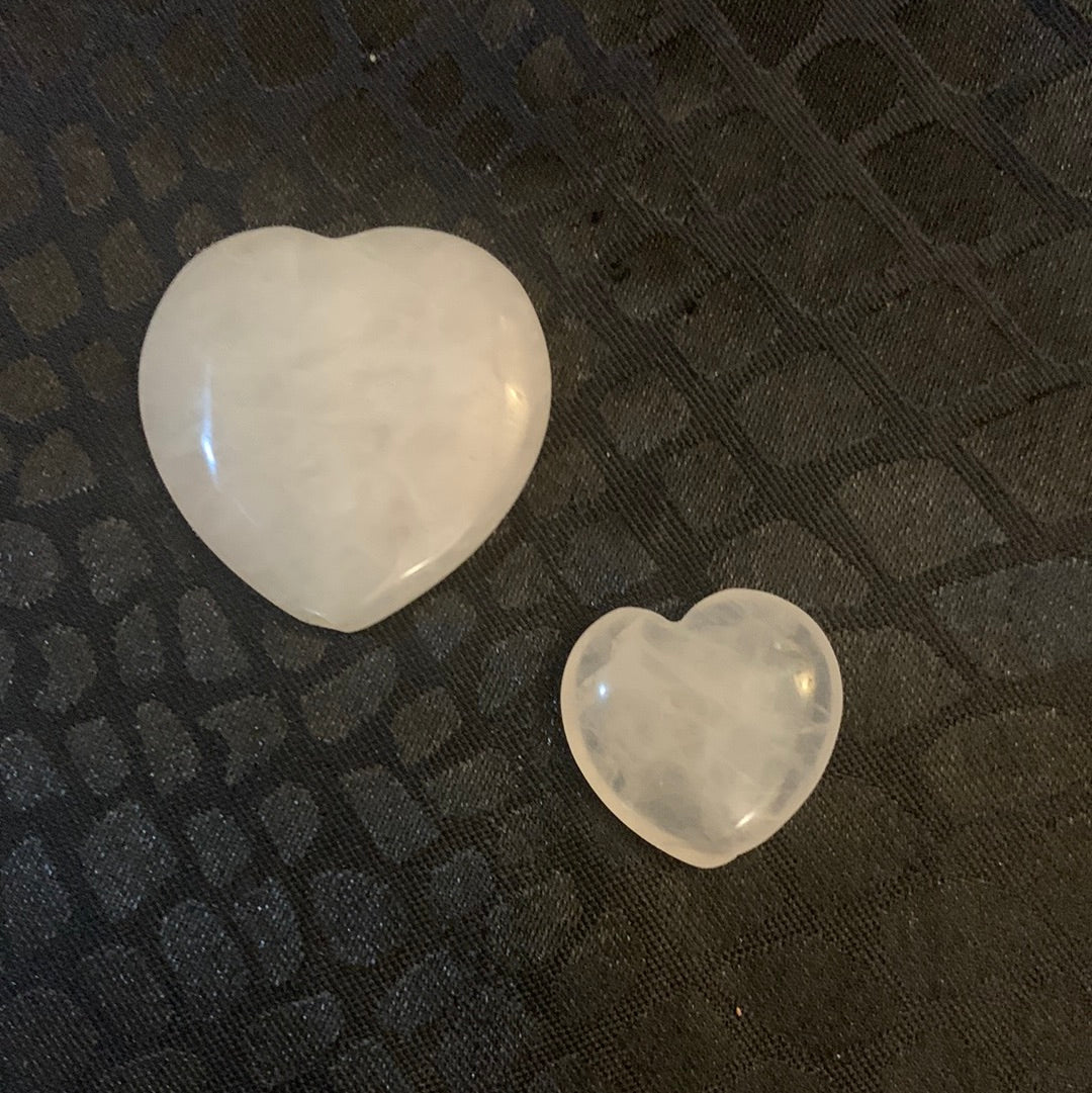 Rose Quartz Heart Shape