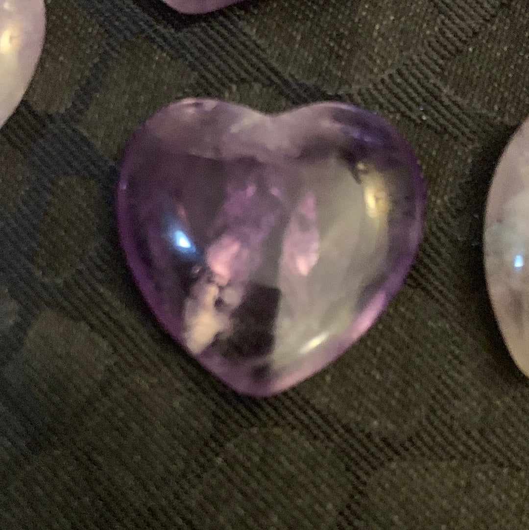 Amethyst Heart Shape