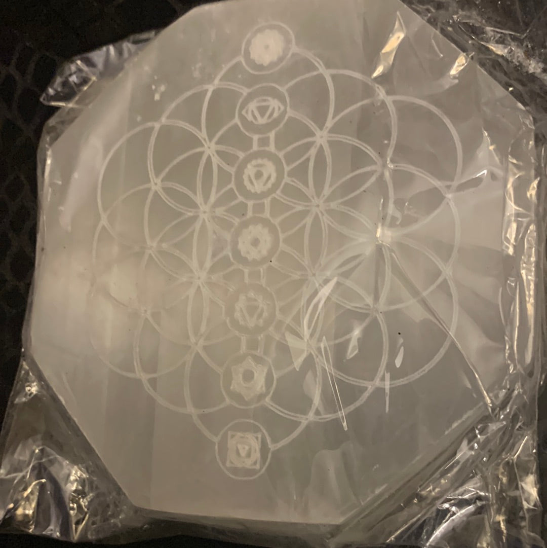 Selenite Charging Plate