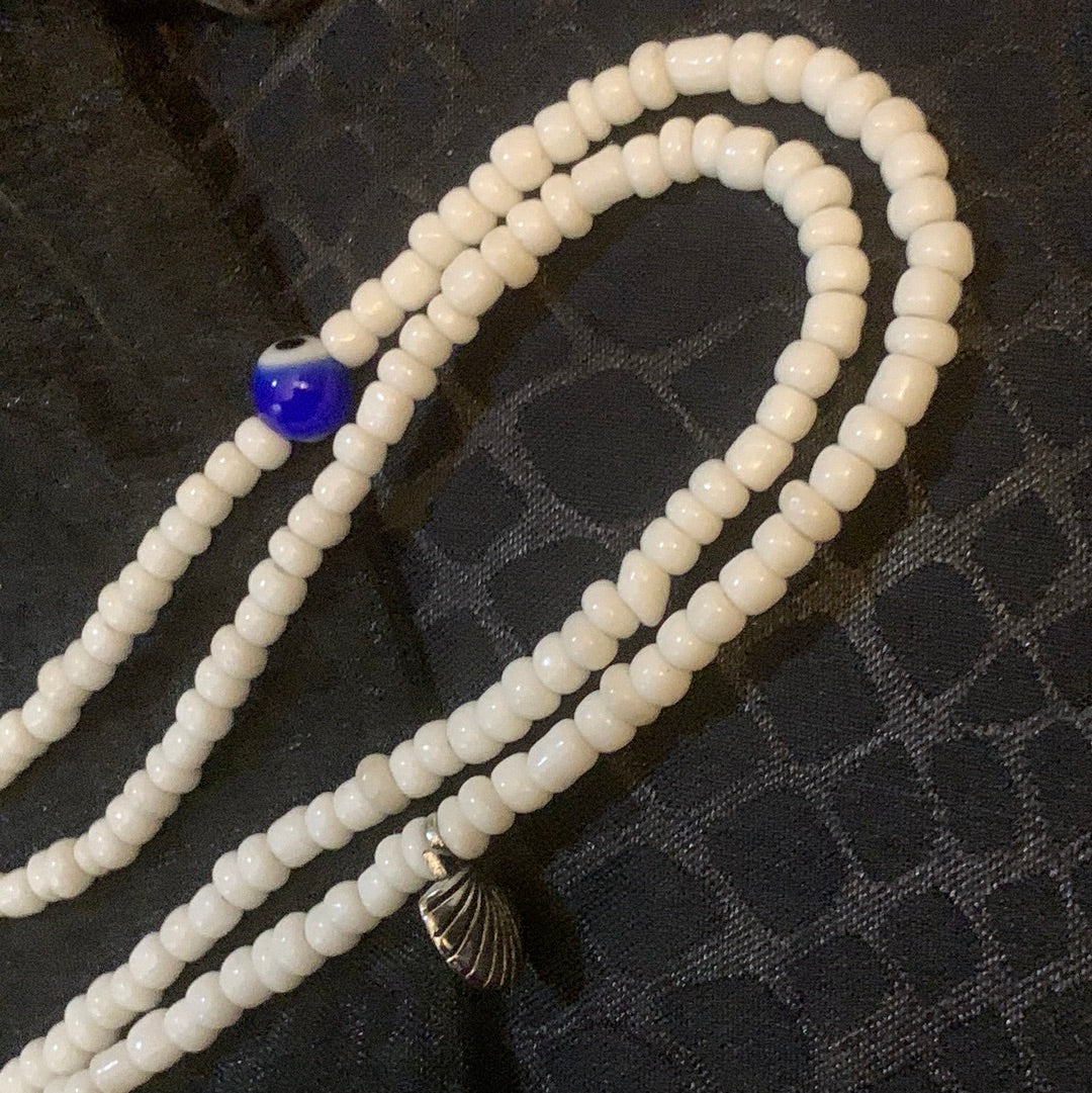 White Evil Eye Protection