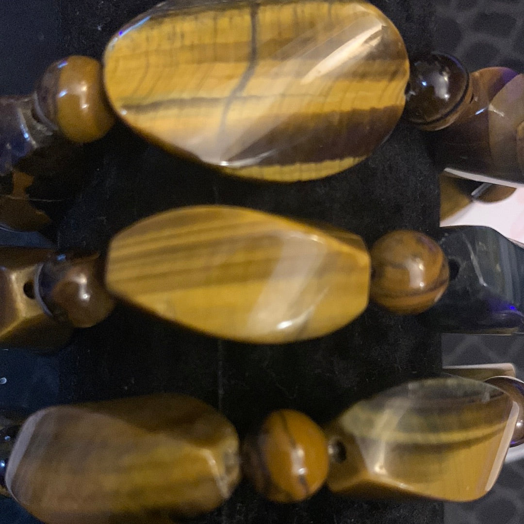 Tiger Eye Masculine Bracelet