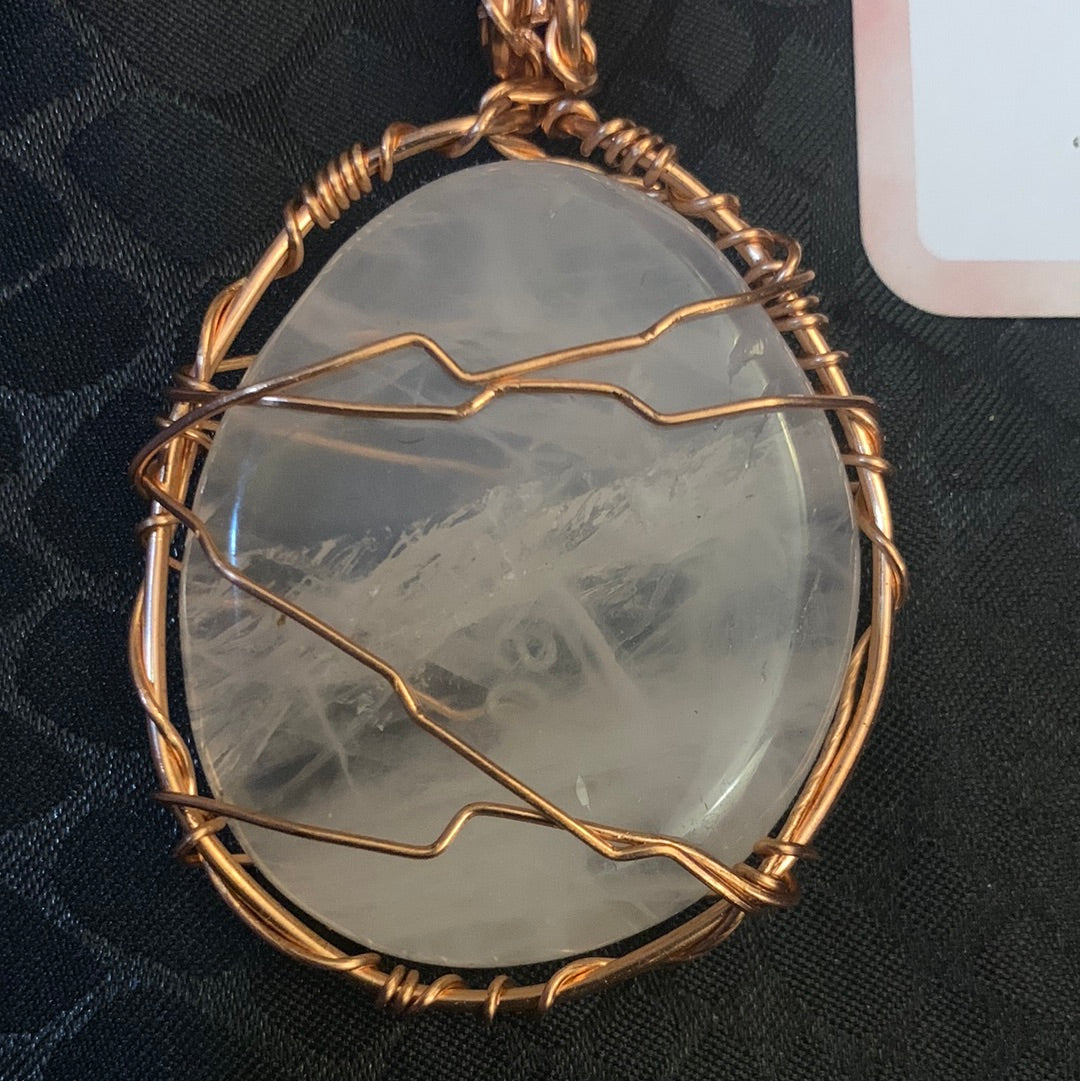 Rose Quartz Prosperity Necklace