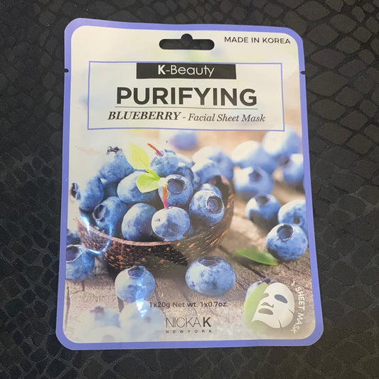 Blueberry Facial Sheet Mask