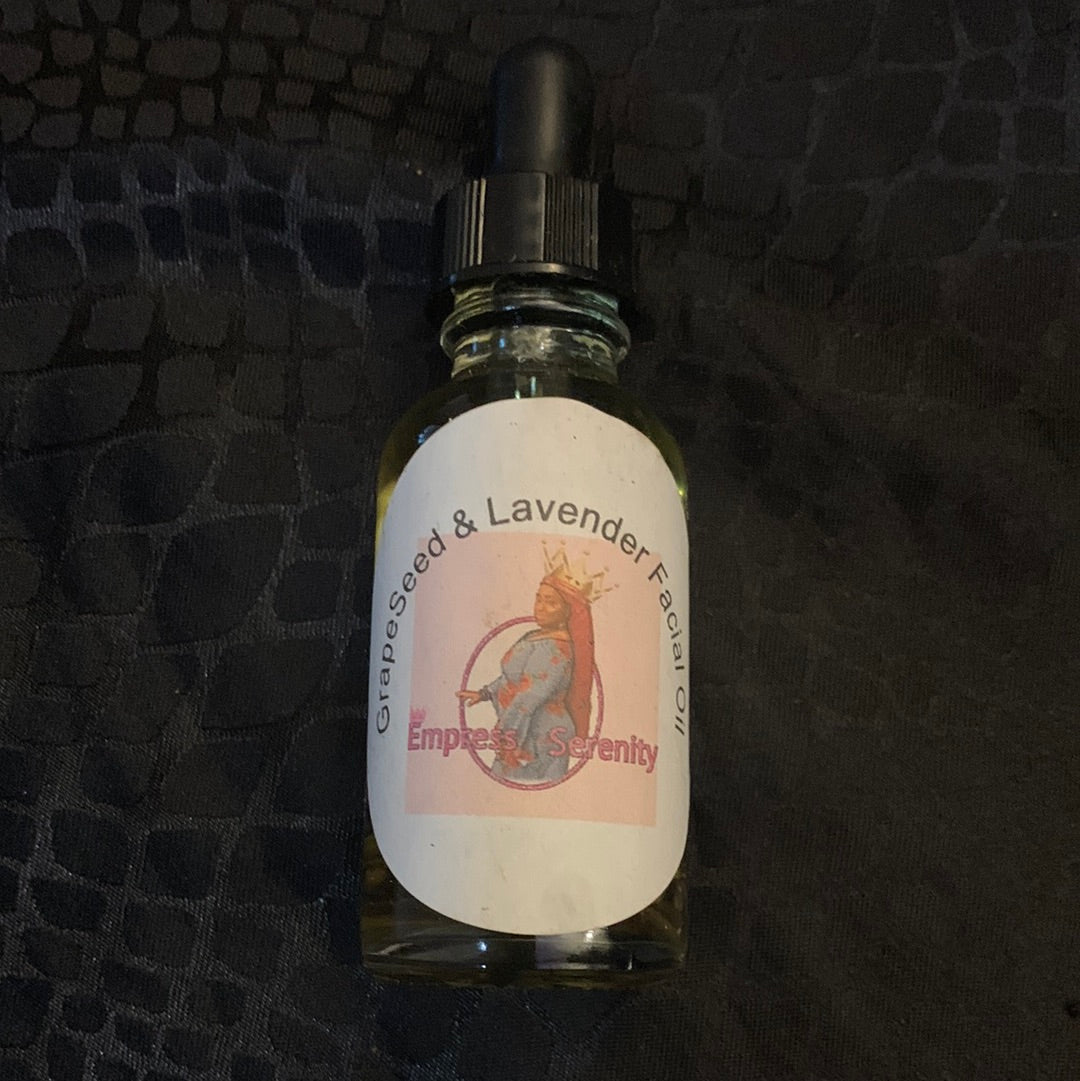 Lavender and Grape-seed Facial Oil