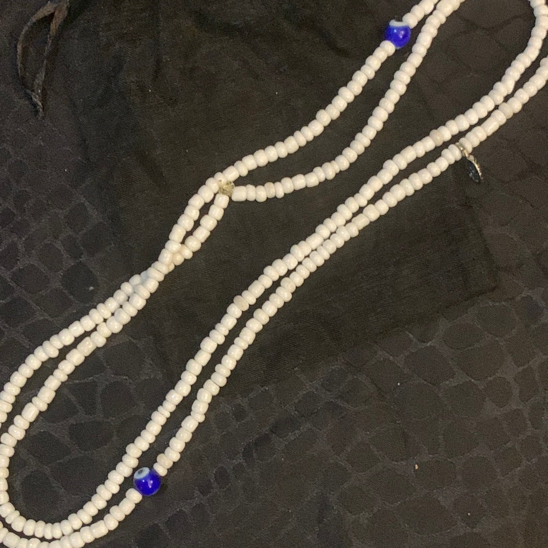 White Evil Eye Protection