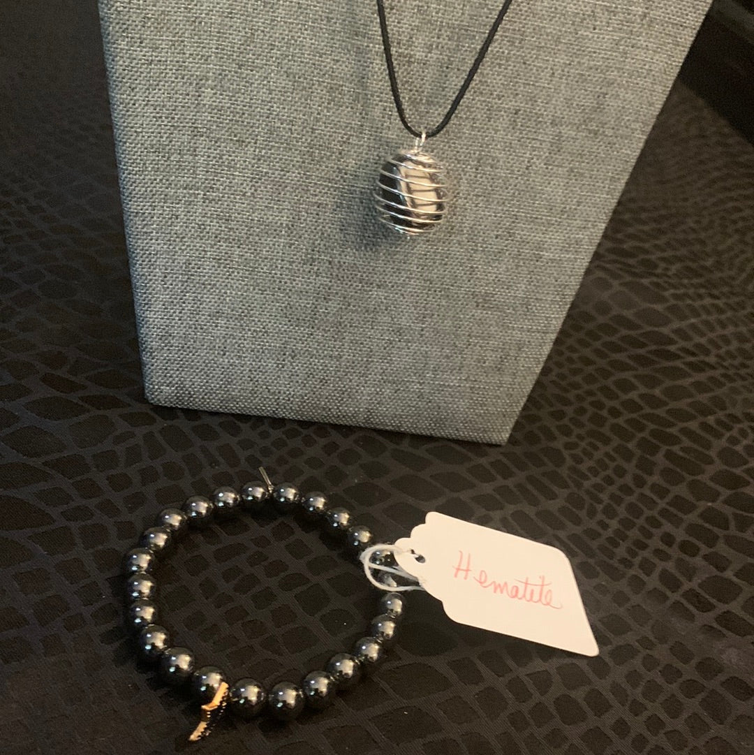 Hematite Crystal Set