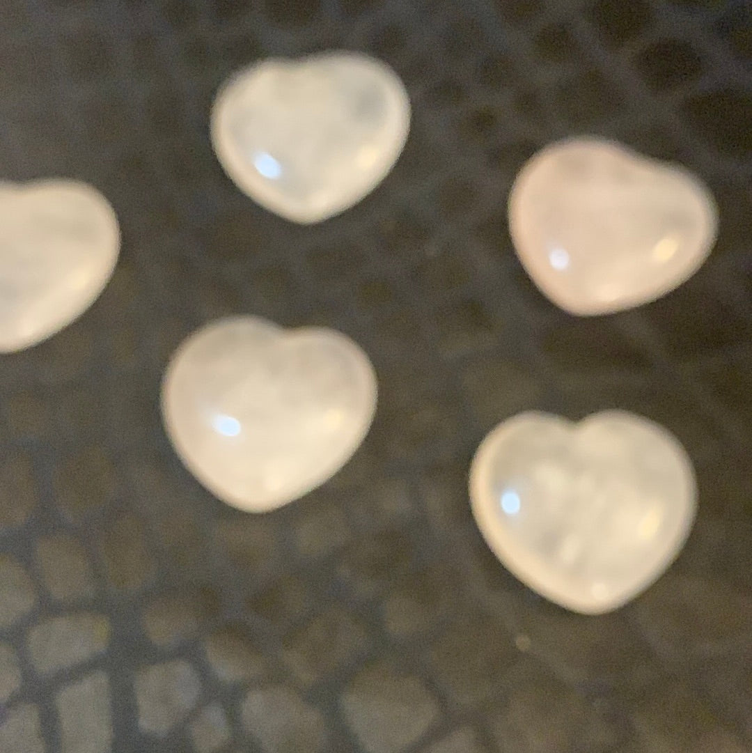 Rose Quartz Heart Shape