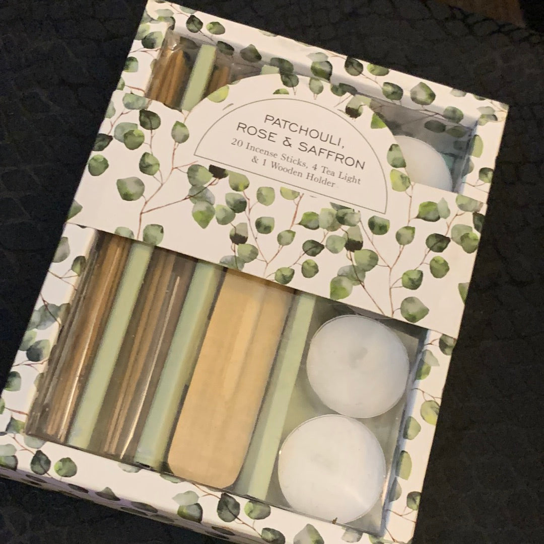 Patchouli Rose and Saffron