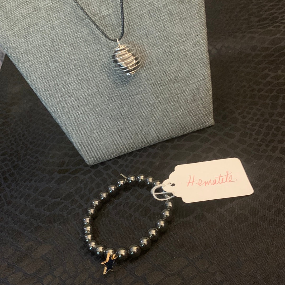 Hematite Crystal Set
