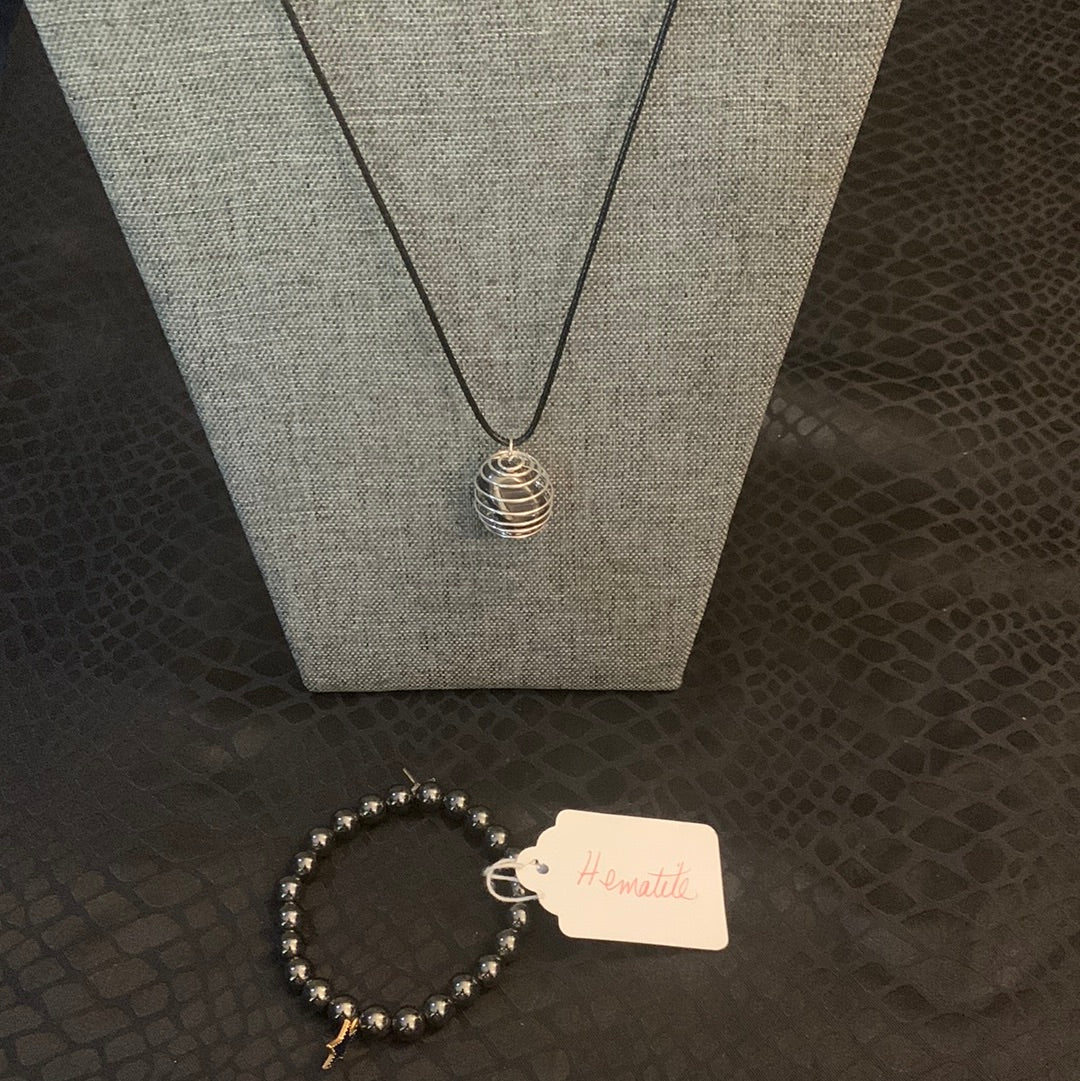 Hematite Crystal Set
