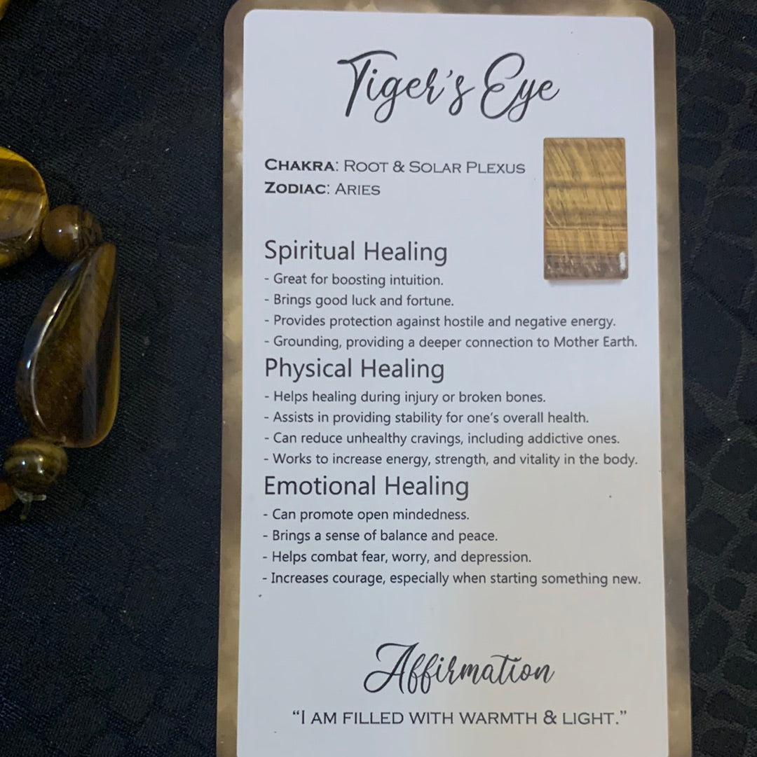 Tiger Eye Masculin Bracelet