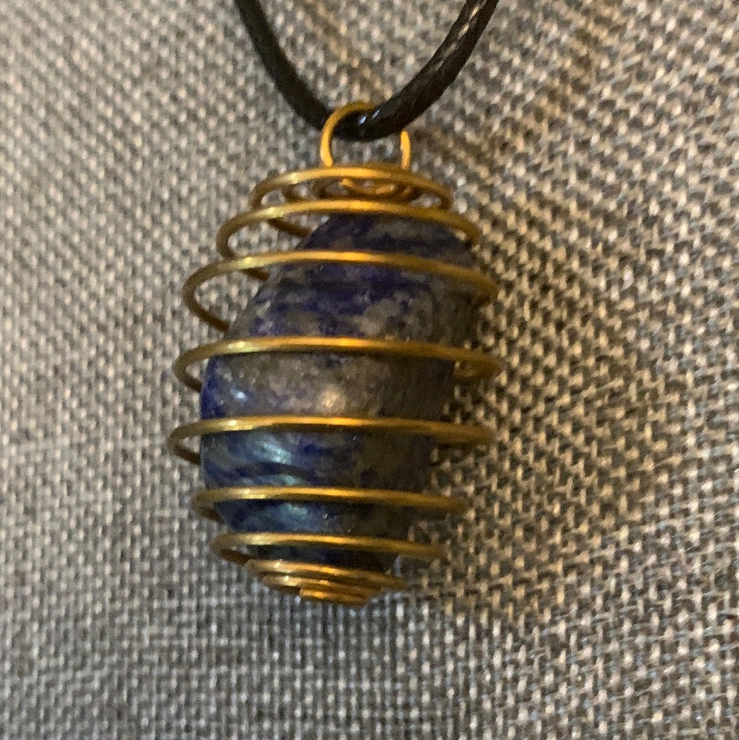 Sodalite Crystal Set