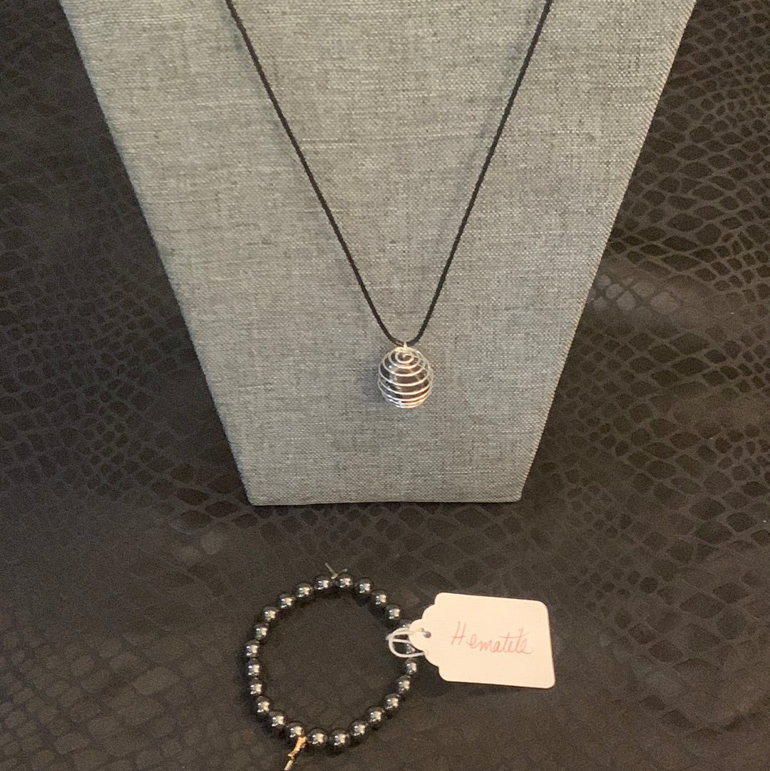 Hematite Crystal Set