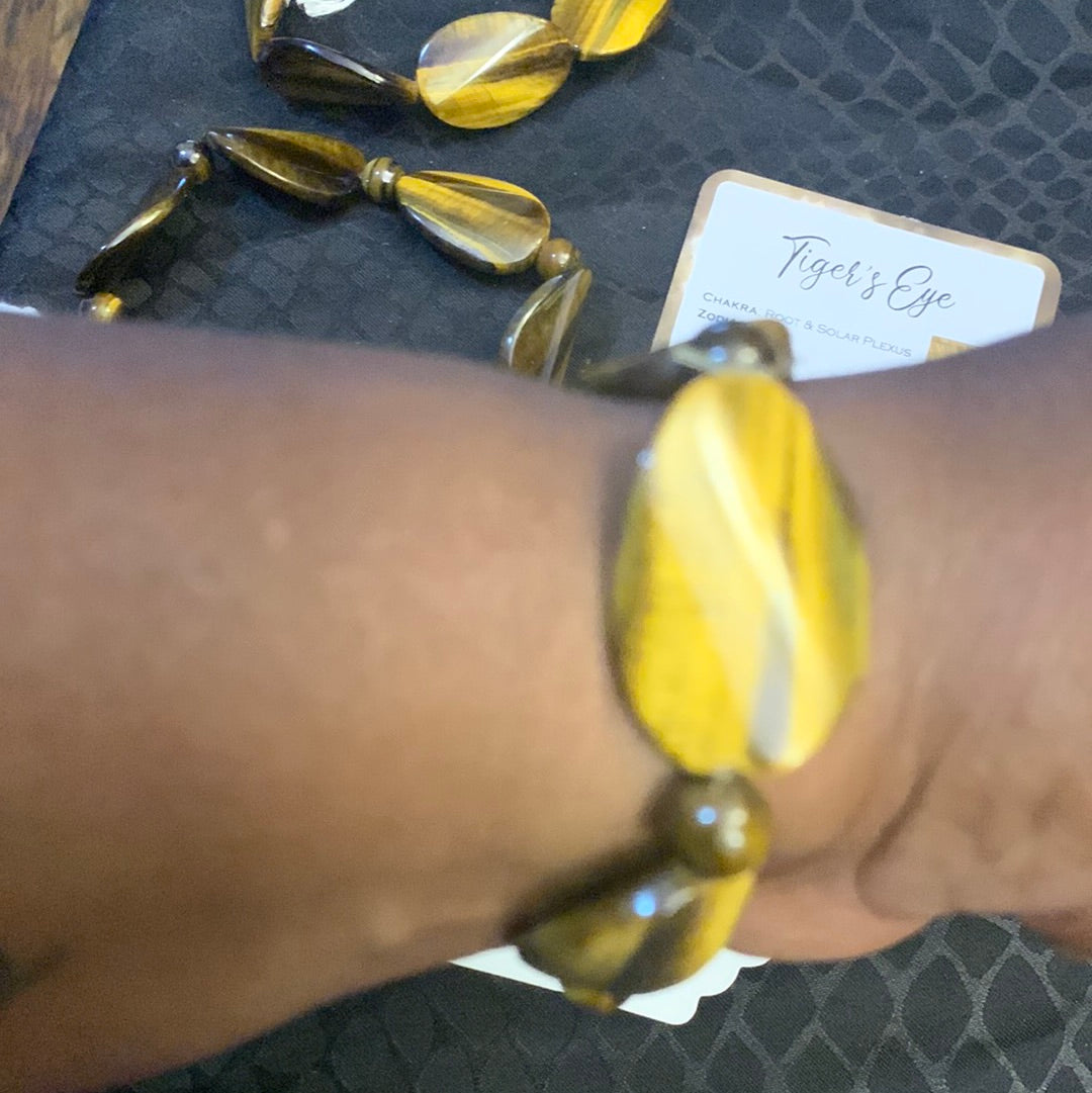 Tiger Eye Masculin Bracelet