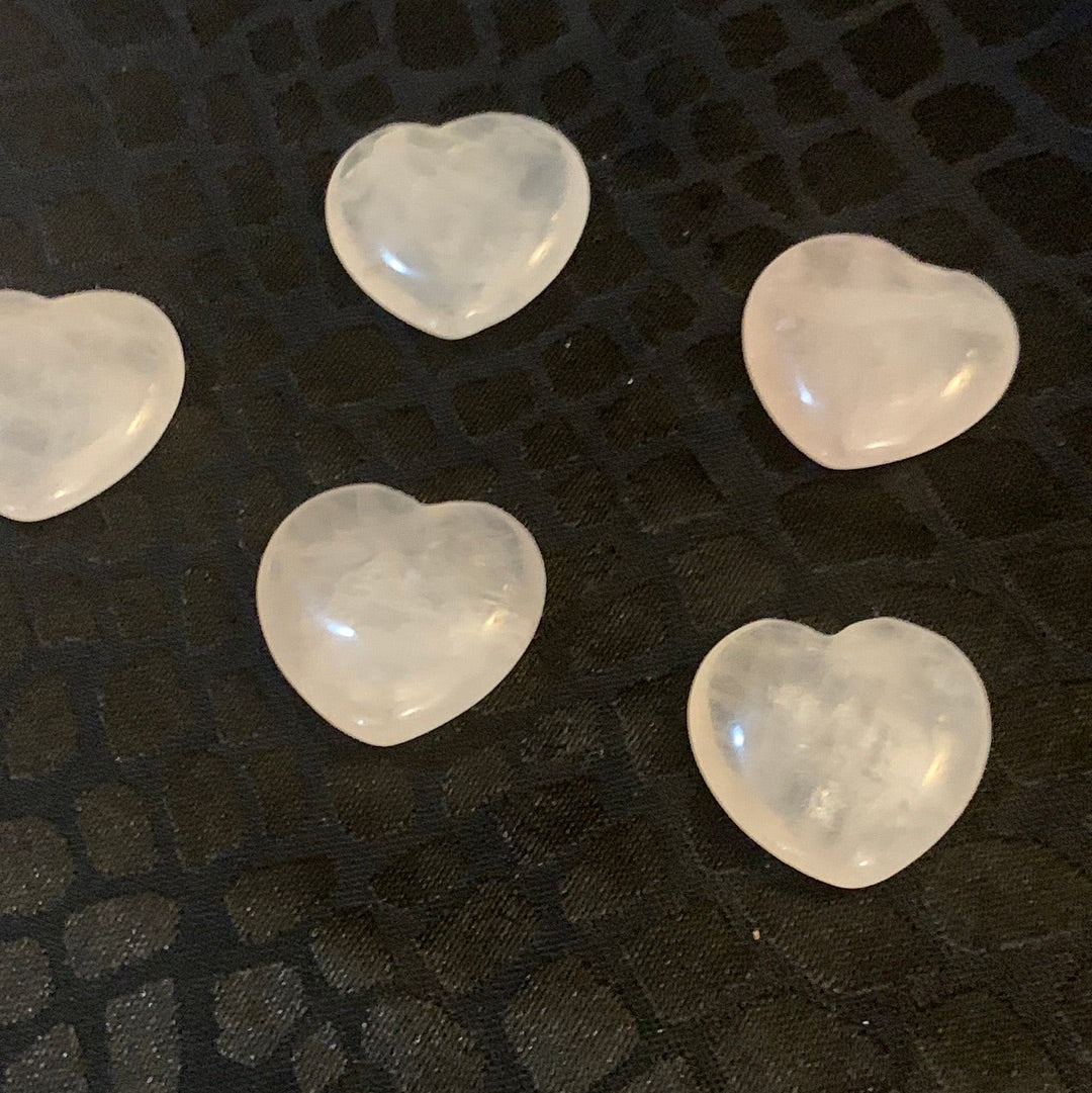 Rose Quartz Heart Shape
