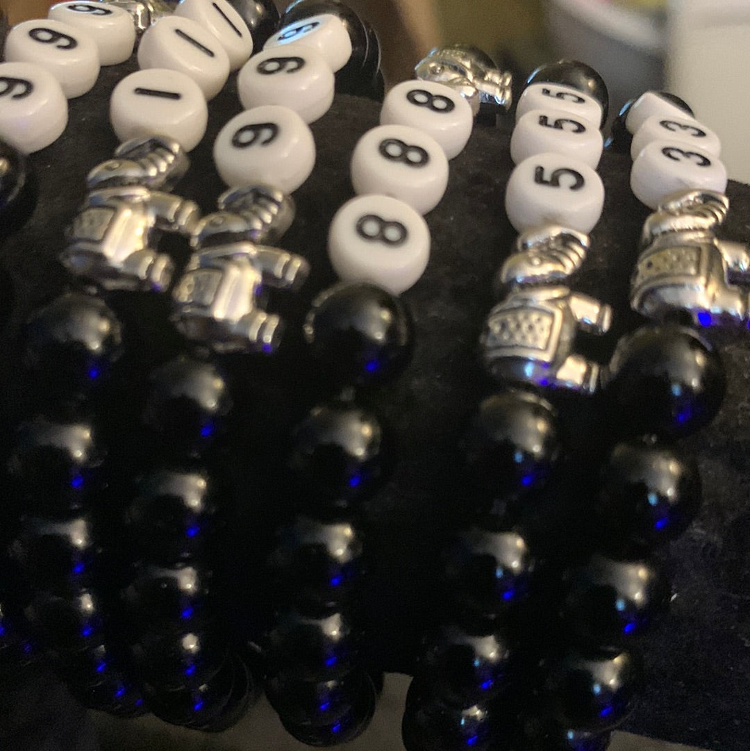 Black Onyx with Elephant Angel Numbers