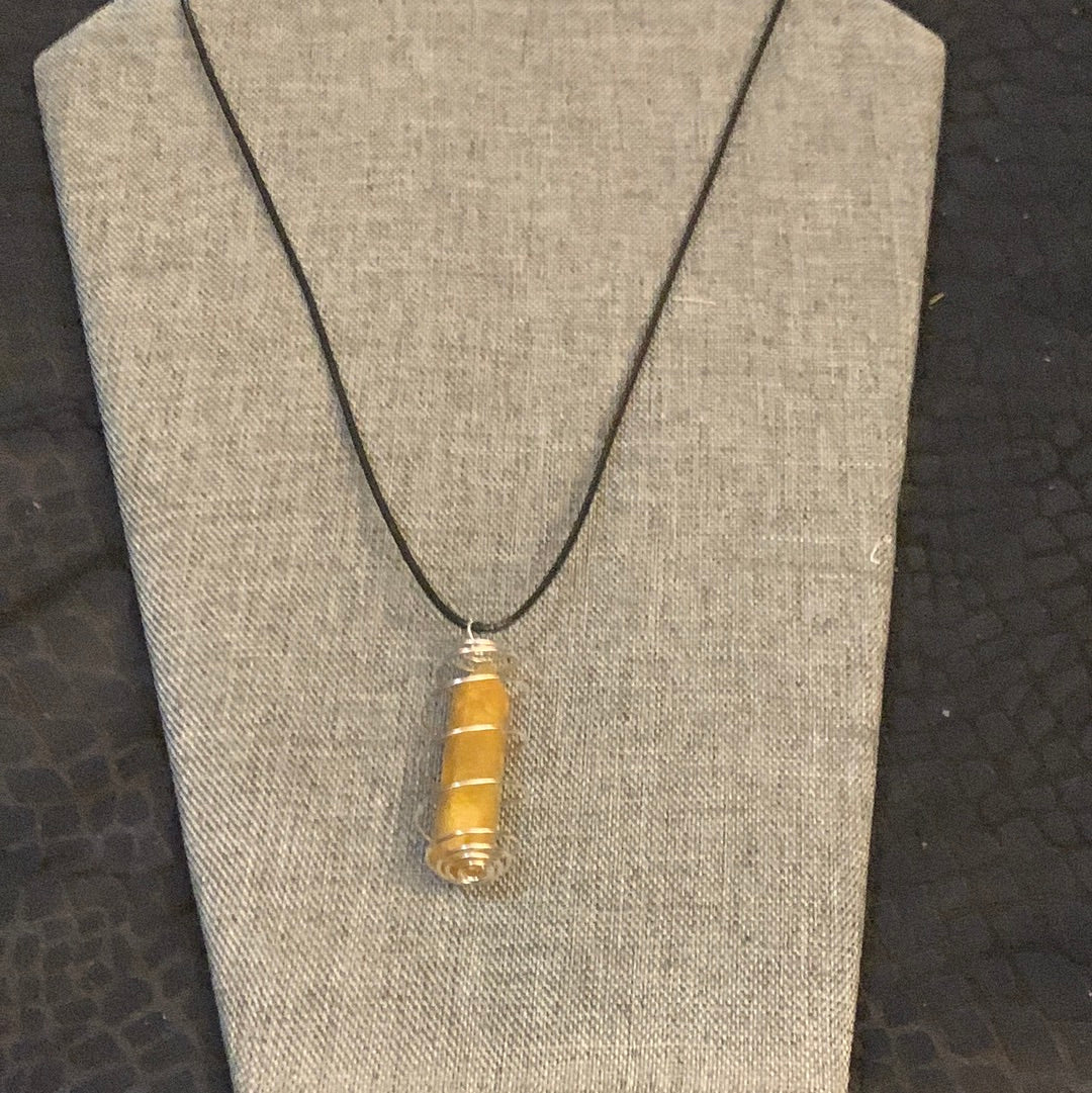 Chalcedary Crystal Necklace