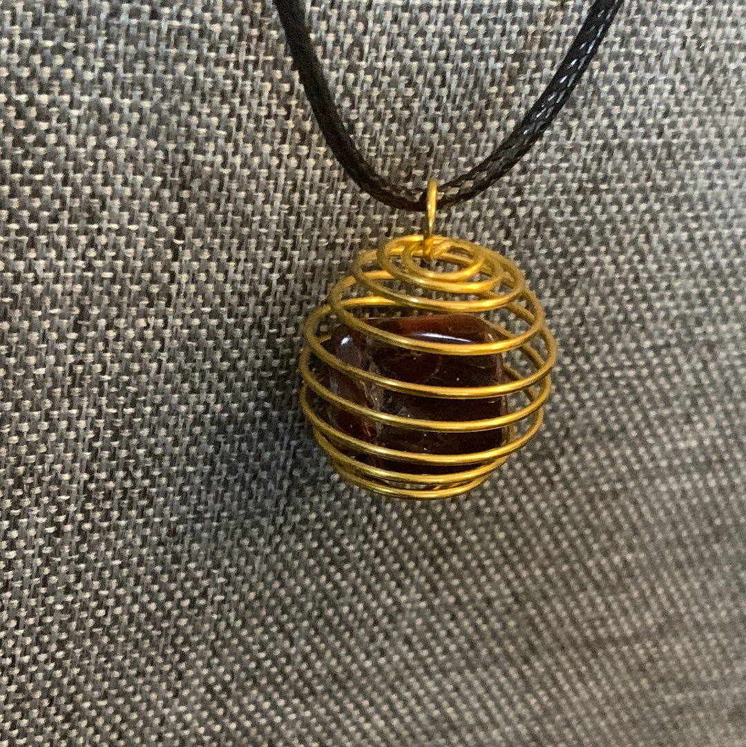 Tiger’s Eye Crystal Necklace