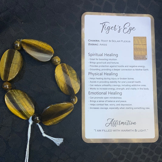 Tiger Eye Masculin Bracelet