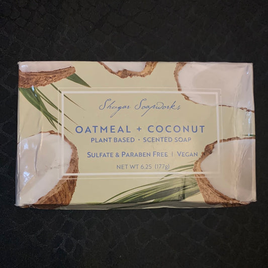 Oatmeal and Coconut Plant Based Scented Soap