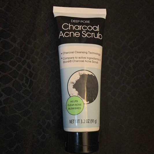 Charcoal and Acne Scrub