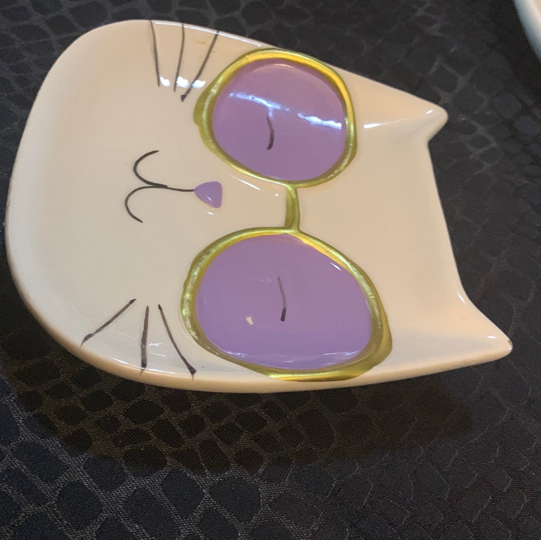 Purple Cat Dish