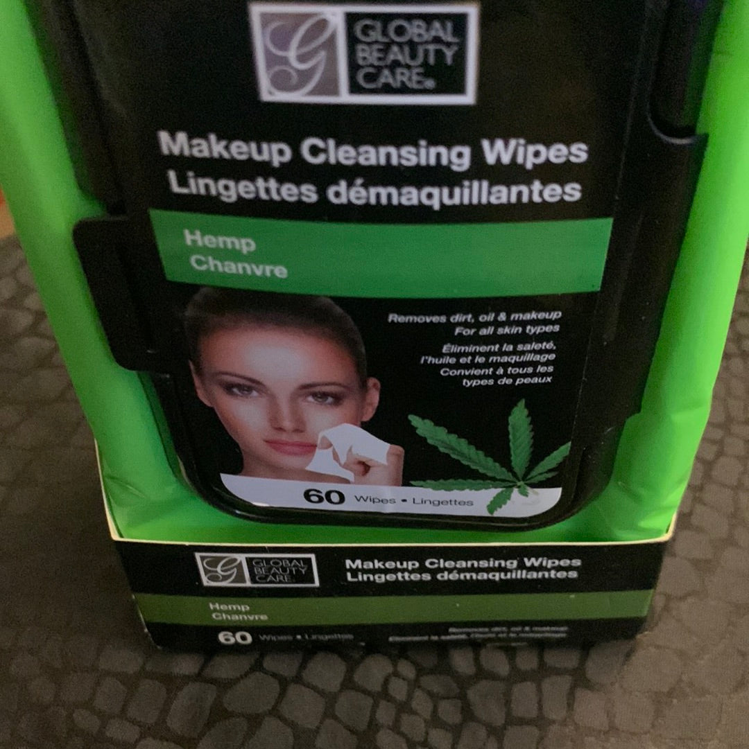 Hemp Makeup Remover Wipes