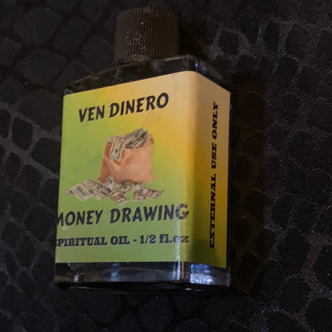 Money Drawing Spiritual Oil