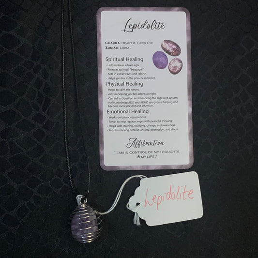 Lepidolite Necklace