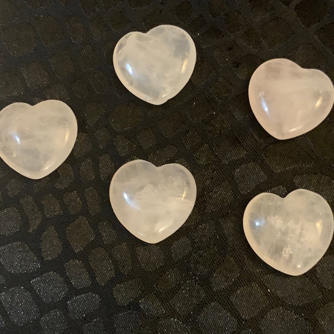 Rose Quartz Heart Shape