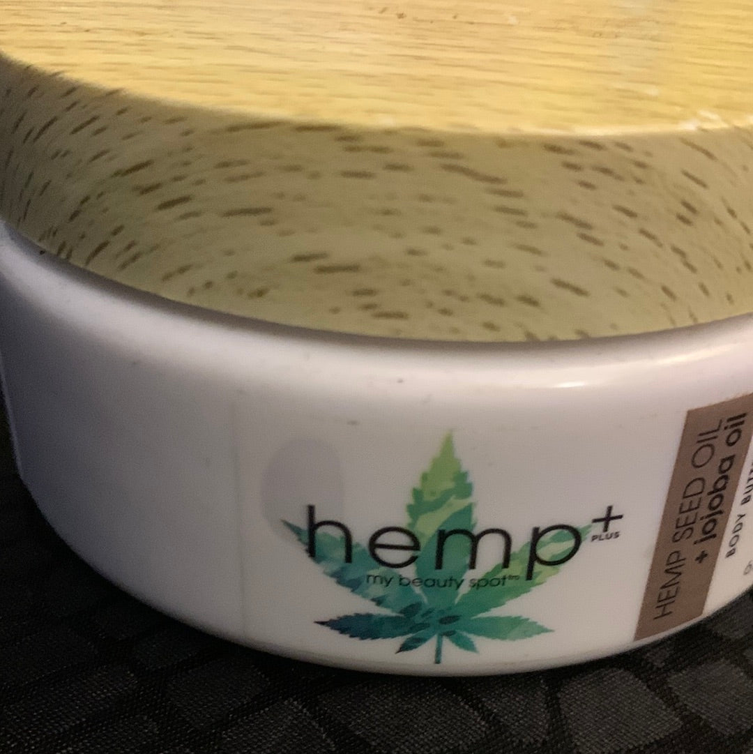 Hemp Seed Oil and Jojoba Oil Body Butter