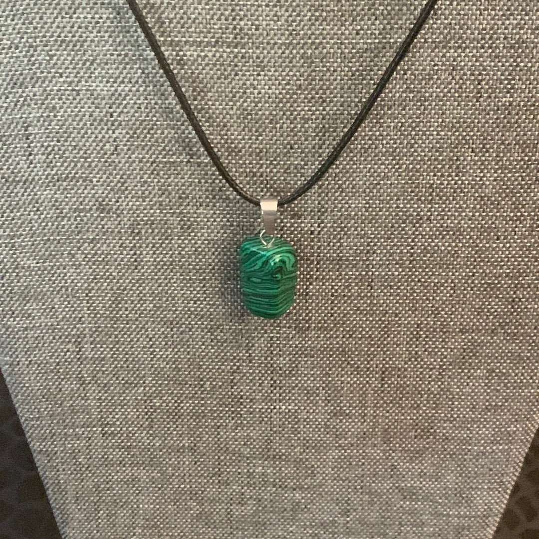 Malachite Crystal Necklace