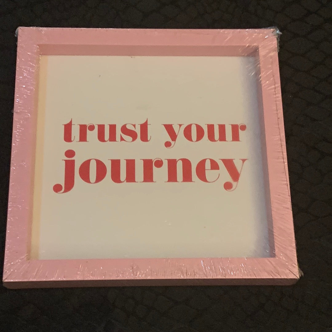 Trust Your Journey Wall Decor