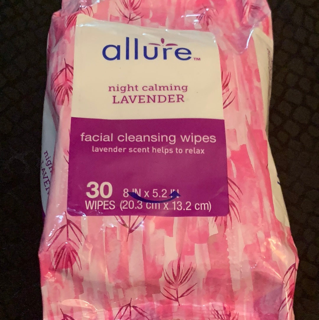 Lavender Facia Cleansing Wipes