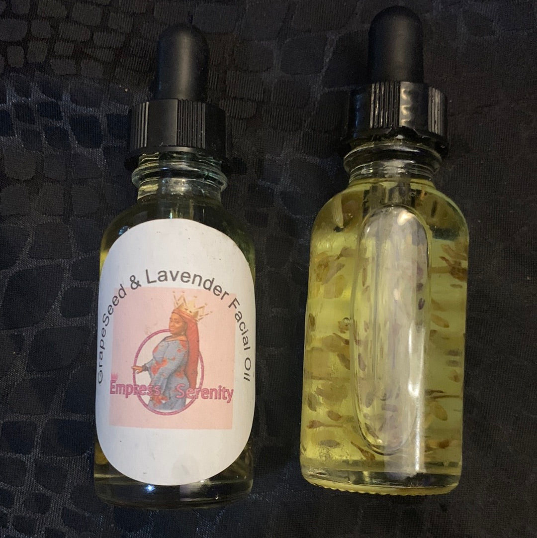 Lavender and Grape-seed Facial Oil