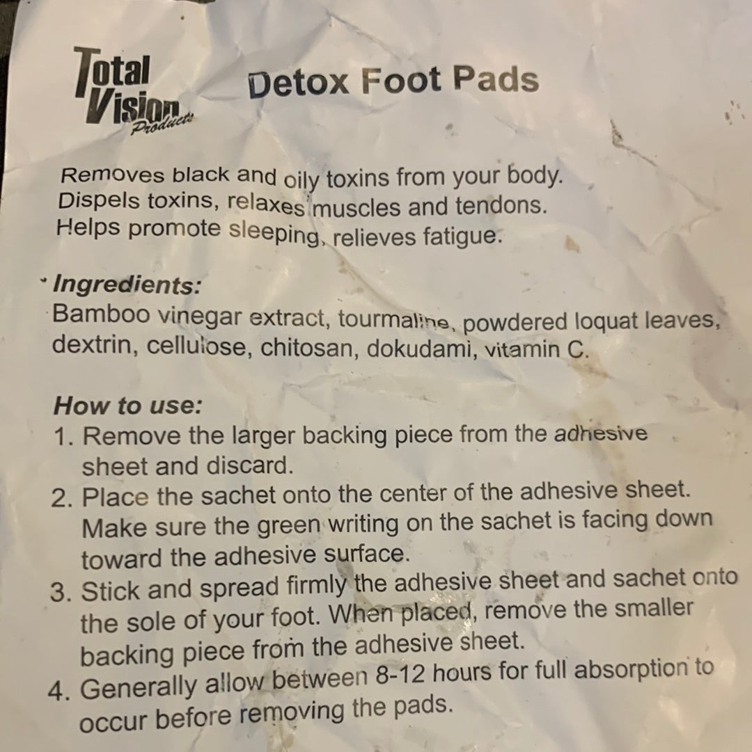 Detox Foot Pads