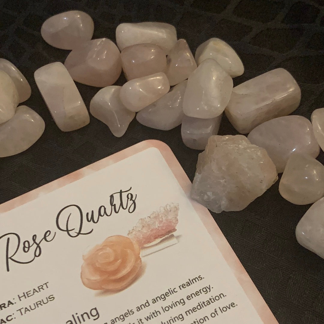 Rose Quartz Crystals polished