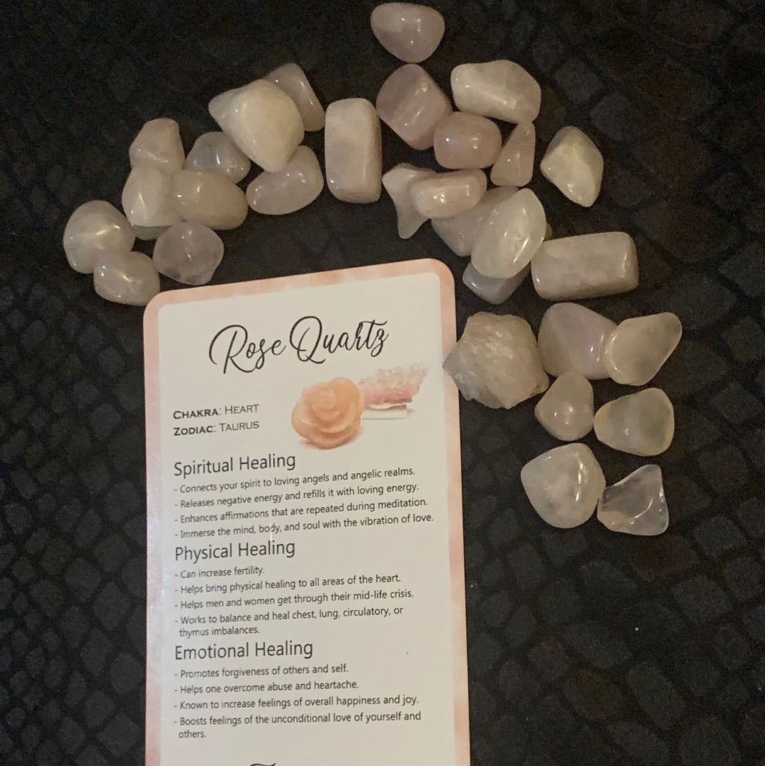 Rose Quartz Crystals polished