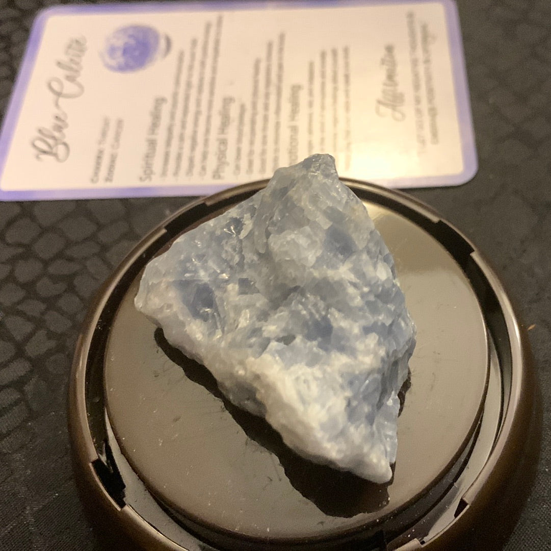 Blue Calcite Raw Crystal Dorm